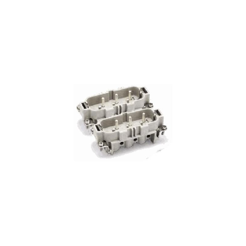 Insert HSB, Raccordement à vis, femelle, 6 pin, 35A, Polycarbonate, 16B|32B 